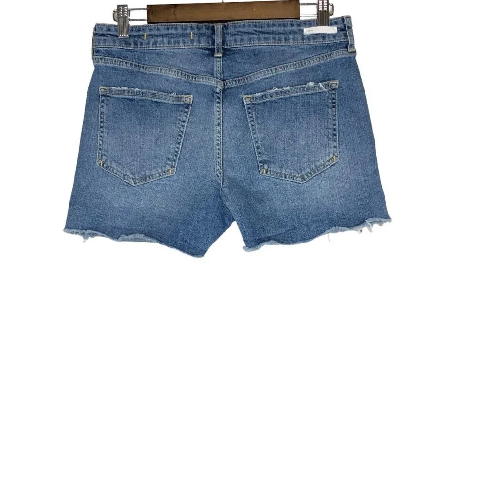 Pilcro and the Letterpress by Anthropologie Slim Boyfriend Denim‎ Shorts Size 28